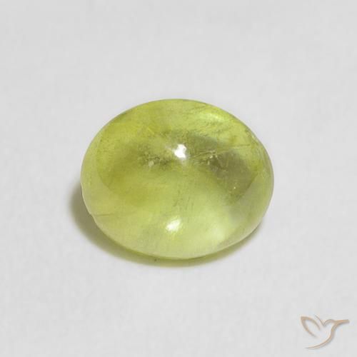 1.32ct 天然 ライトグリーン スフェーン, 楕円形, 透明