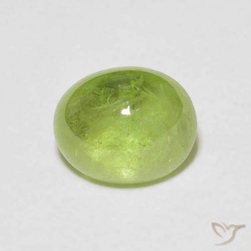 1.76ct 天然 ライブリーグリーン スフェーン, 楕円形, 透明