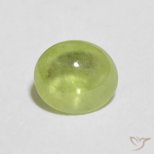 1.19ct 天然 ライトグリーン スフェーン, 楕円形, 透明
