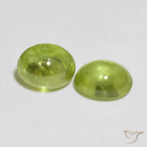 Shop natural 2.70ct ミディアムグリーン スフェーン gems, 楕円形, from スリランカ at GemSelect. In stock, global shipping!