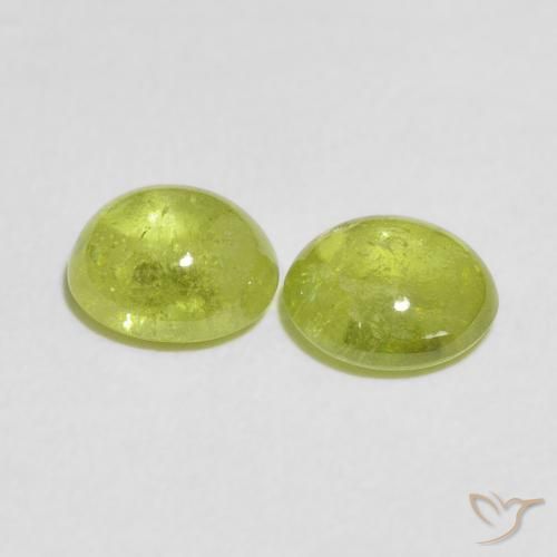 Shop natural 2.61ct オリーブグリーン スフェーン gems, 楕円形, from スリランカ at GemSelect. In stock, global shipping!