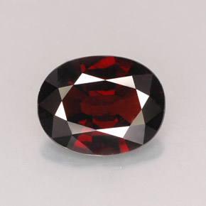 1.80カラットの天然ディープレッドスピネル（9.1×7.1 mm・オーバルカット）