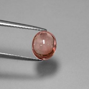 2.47カラットの天然ローズスピネル（8.5×7.2 mm・オーバルカット）
