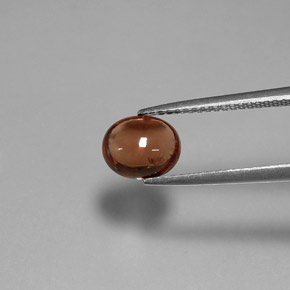 1.61カラットの天然レッドオレンジスピネル（7.9×6.6 mm・オーバルカット）
