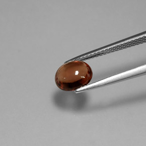 1.61カラットの天然レッドオレンジスピネル（7.9×6.6 mm・オーバルカット）