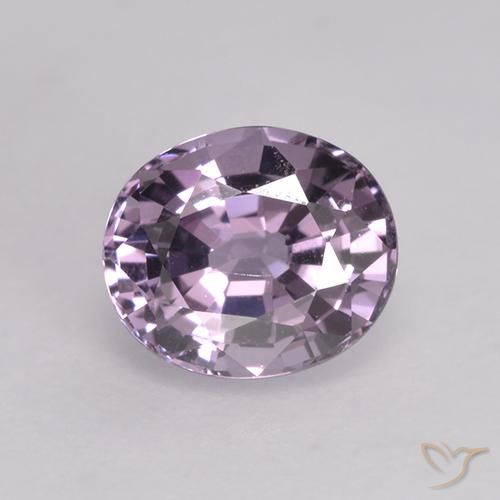 0.78ct 天然 ミディアムパープル スピネル, 楕円形, VVS-VS