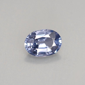 0.71カラットの天然バイオレットブルースピネル（6.4×4.6 mm・オーバルカット）