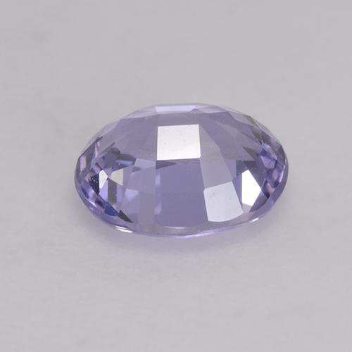 0.80カラットの天然ミディアム薄いバイオレットスピネル（6.2×5.1 mm・オーバルカット）