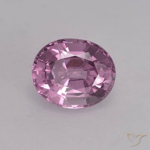 0.71ct 天然 ミディアムパープル スピネル, 楕円形, VS