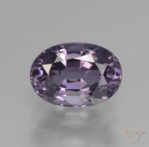 1.16ct 天然 Medium Grape Violet スピネル, 楕円形, VS
