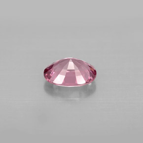 1.14カラットの天然紫がかったピンクスピネル（7.3×5.7 mm・オーバルカット）
