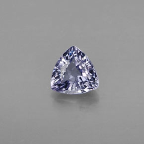 0.64カラットの天然バイオレットブルースピネル（5.6×5.5 mm・トリリアント）