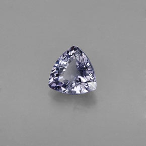 0.64カラットの天然バイオレットブルースピネル（5.6×5.5 mm・トリリアント）