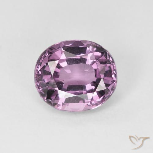 1.36ct 天然 ライトパープル スピネル, 楕円形, VS