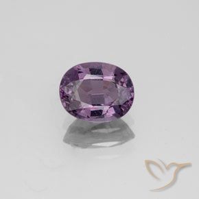 1.32ct 天然 灰色がかった紫 スピネル, 楕円形, VS-SI