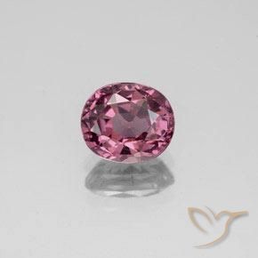 1.41ct 天然 ミディアムパープル スピネル, 楕円形, VS