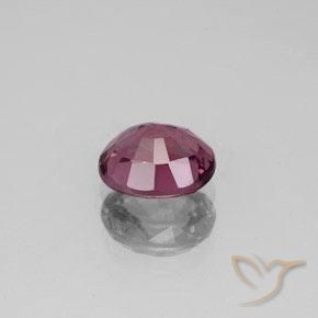 1.41カラットの天然ミディアムパープルスピネル、楕円形、VS