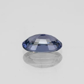 1.28カラットの天然バイオレットブルースピネル（8.7×5.1 mm・オーバルカット）