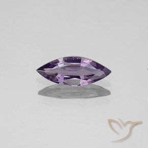 0.81ct 天然 ミディアムパープル スピネル, マーキーズ, VVS-VS