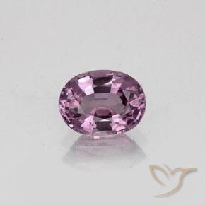 0.99ct 天然 ライトパープル スピネル, 楕円形, VVS