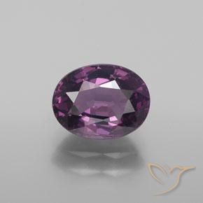 1.56ct 天然 ディープパープル スピネル, 楕円形, VS
