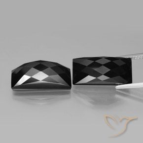 Shop natural 25.13ct ブラック スピネル gems, バゲット, from