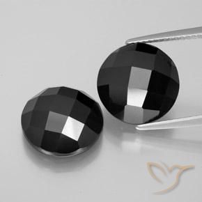 Shop natural 13.84ct ブラック スピネル gems, ラウンド, from