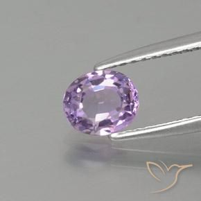 0.71ct 天然 ミディアムバイオレットピンク スピネル, 楕円形, VVS-VS