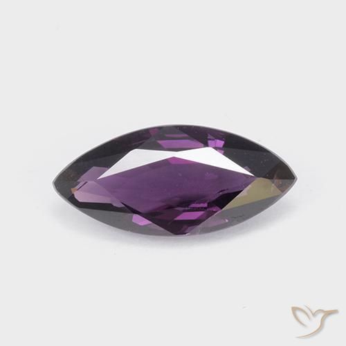 1.13ct 天然 ミディアムバイオレット スピネル, マーキーズ, VVS