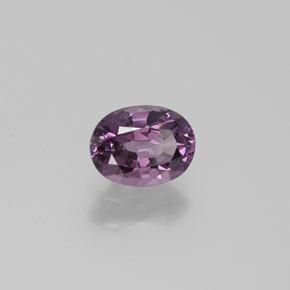 1.60カラットの天然ライトパープルスピネル（8×6 mm・オーバルカット）
