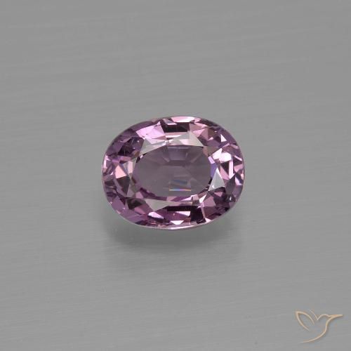 1.16ct 天然 ミディアムパープル スピネル, 楕円形, VS