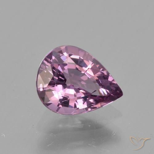1.05ct 天然 グレーがかったバイオレット スピネル, 洋梨の形, VS