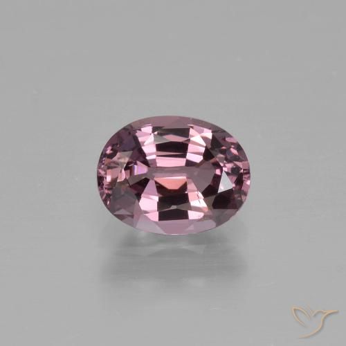 0.90ct 天然 ミディアムパープル スピネル, 楕円形, VS