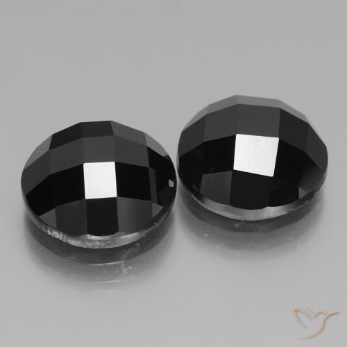Shop natural 14.30ct ブラック スピネル gems, ラウンド, from タイ at GemSelect. In stock, global shipping!