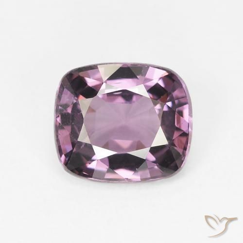 1.40ct 天然 ミディアムパープル スピネル, クッション, VVS-VS