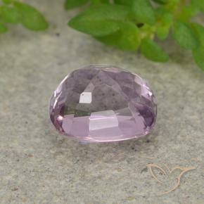 1.37カラットの天然ラベンダースピネル、クッション、VVS-VS