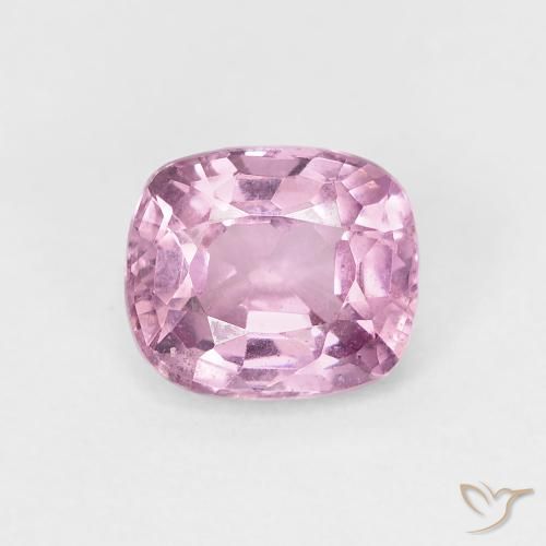 0.98ct 天然 ライトパープル スピネル, クッション, VVS-VS