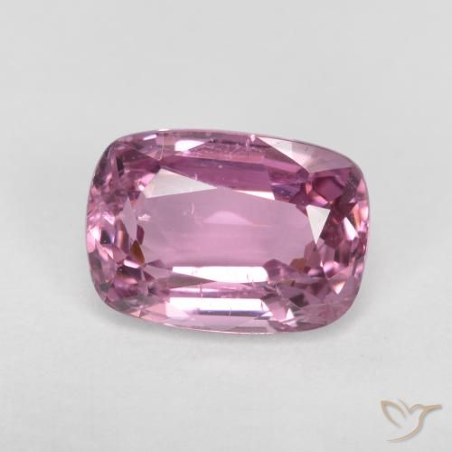 1.16ct 天然 薄い赤みがかった紫 スピネル, クッション, VVS-VS