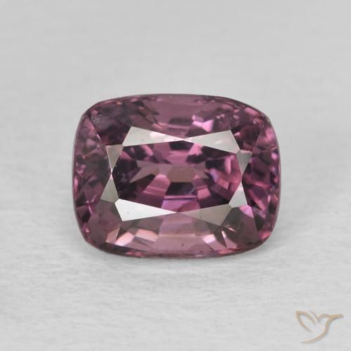 1.89ct 天然 濃いパープルレッド スピネル, クッション, VVS-VS