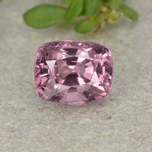 1.15ct 天然 濃いラベンダー スピネル, クッション, VVS-VS