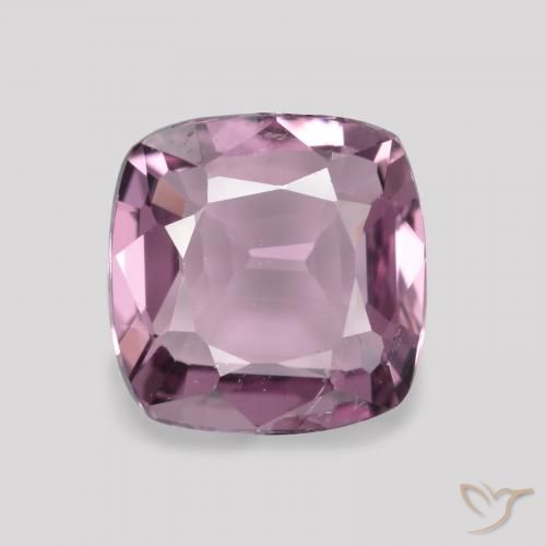 1.15ct 天然 赤みがかったパープル スピネル, クッション, VVS