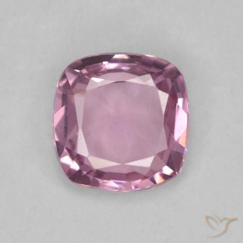 1.23ct 天然 ミディアムパープル スピネル, クッション, VS