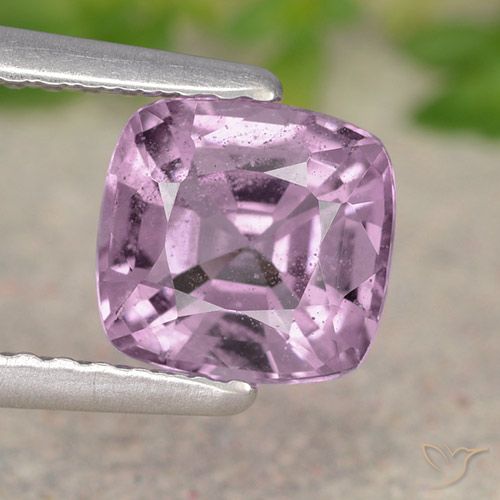1.32ct 天然 ミディアムパープル スピネル, クッション, VS