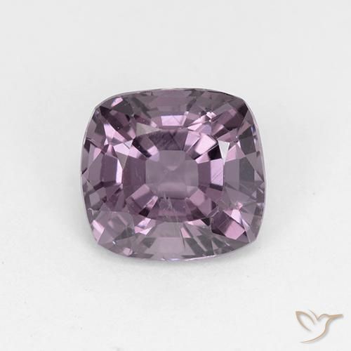1.56ct 天然 グレーパープル スピネル, クッション, VS