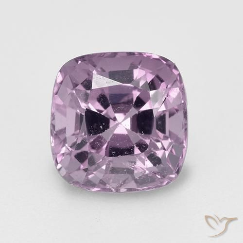 1.10ct 天然 薄いグレープパープル スピネル, クッション, VVS-VS