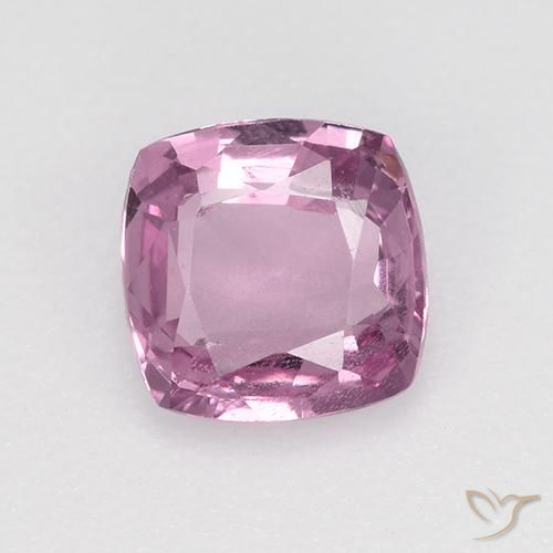 0.81ct 天然 ミディアムパープル スピネル, クッション, VVS-VS