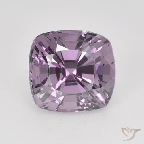 1.54ct 天然 ミディアムパープル スピネル, クッション, VVS-VS