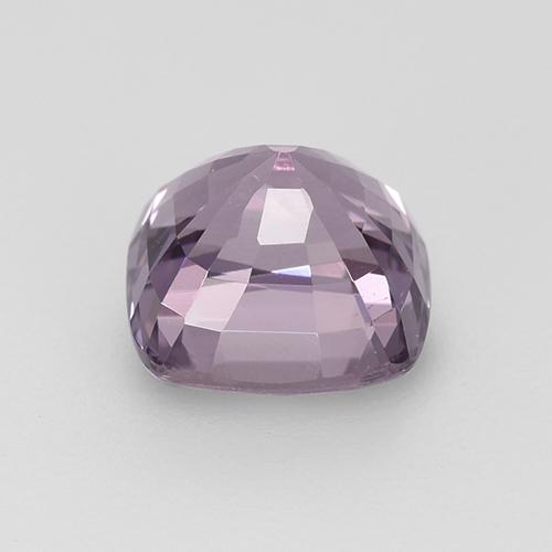 1.59カラットの天然薄いグレープパープルスピネル（6.4×6.3 mm・クッションカット）
