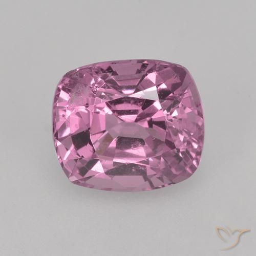 1.19ct 天然 薄い赤みがかった紫 スピネル, クッション, VS