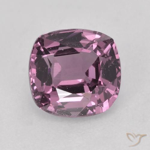 1.27ct 天然 ミディアムパープル スピネル, クッション, VVS-VS